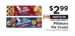 ShopRite Pillsbury Pie Crusts offer
