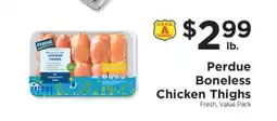 ShopRite Perdue Boneless Chicken Thighs offer
