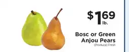 ShopRite Bosc or Green Anjou Pears offer