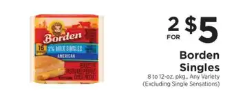 ShopRite Borden Singles offer