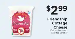 ShopRite Friendship Cottage Cheese offer