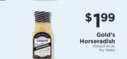 ShopRite Gold's Horseradish offer