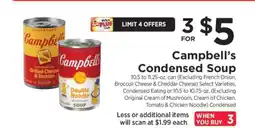 ShopRite Campbell's Condensed Soup offer