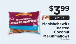 ShopRite Manischewitz Toasted Coconut Marshmallows offer