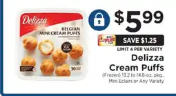 ShopRite Delizza Cream Puffs offer