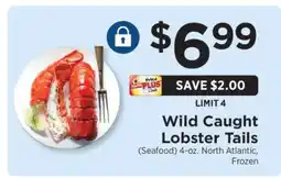 ShopRite Wild-Caught Lobster Tails offer