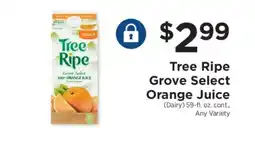 ShopRite Tree Ripe Grove Select Orange Juice offer