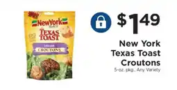 ShopRite New York Texas Toast Croutons offer