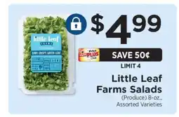 ShopRite Little Leaf Farms Salads offer