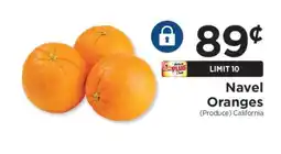 ShopRite Navel Oranges offer