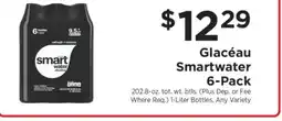ShopRite Glacéau Smartwater 6-Pack offer