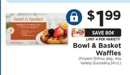 ShopRite Bowl & Basket Waffles offer