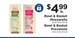 ShopRite Bowl & Basket Mozzarella / Provolone offer
