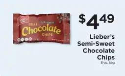 ShopRite Lieber’s Semi-Sweet Chocolate Chips offer