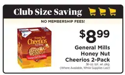 ShopRite General Mills Honey Nut Cheerios 2-Pack offer