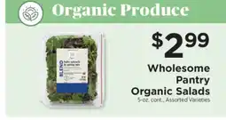 ShopRite Wholesome Pantry Organic Salads offer