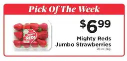 ShopRite Mighty Reds Jumbo Strawberries offer