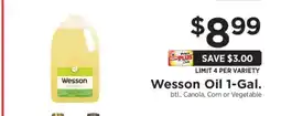 ShopRite Wesson Oil 1-Gal offer