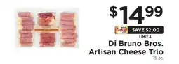 ShopRite Di Bruno Bros. Artisan Cheese Trio offer