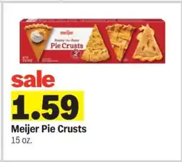 Meijer Meijer Pie Crusts offer