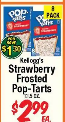 Western Beef Kellogg's Strawberry Frosted Pop-Tarts offer