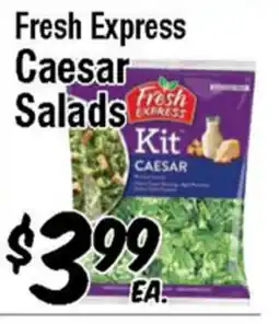 Western Beef Fresh Express Caesar Salads offer