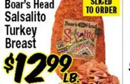 Western Beef Boar's Head Salsalito Turkey Breast offer