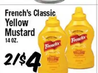 Western Beef French's Classic Yellow Mustard offer