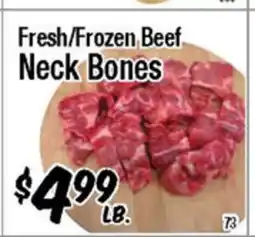 Western Beef Fresh/Frozen Beef Neck Bones offer