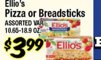 Western Beef Ellio's Pizza or Breadsticks offer
