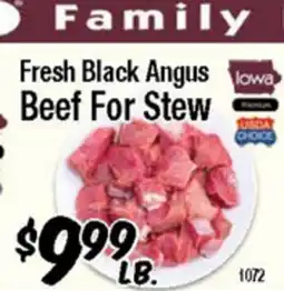 Western Beef Fresh Black Angus Beef For Stew offer