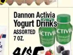 Western Beef Dannon Activia Yogurt Drinks offer