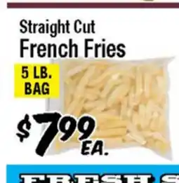 Western Beef Straight Cut French Fries offer