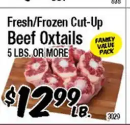 Western Beef Fresh/Frozen Cut-Up Beef Oxtails offer