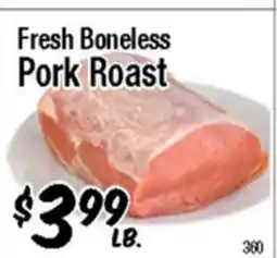Western Beef Fresh Boneless Pork Roast offer