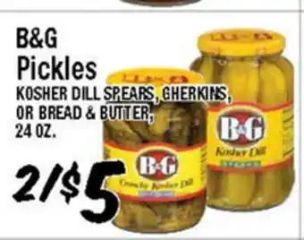 Western Beef B&G Pickles offer