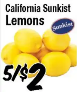 Western Beef California Sunkist Lemons offer