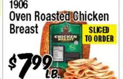 Western Beef 1906 Oven Roasted Chicken Breast offer
