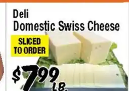 Western Beef Deli Domestic Swiss Cheese offer