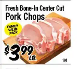 Western Beef Fresh Bone-In Center Cut Pork Chops offer