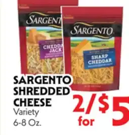 La Chiquita Food Market SARGENTO SHREDDED CHEESE offer