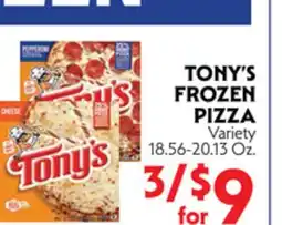 La Chiquita Food Market TONY'S FROZEN PIZZA offer