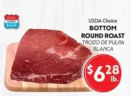 La Chiquita Food Market USDA Choice BOTTOM ROUND ROAST offer