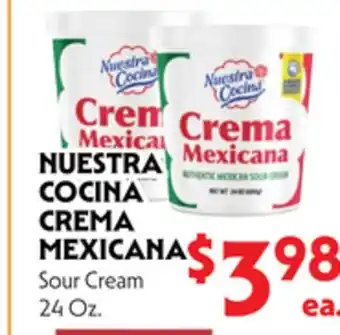 La Chiquita Food Market NUESTRA COCINA CREMA MEXICANA offer