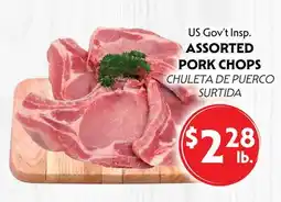 La Chiquita Food Market US Gov't Insp. ASSORTED PORK CHOPS offer