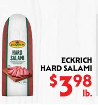 La Chiquita Food Market ECKRICH HARD SALAMI offer