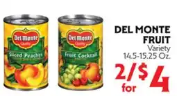 La Chiquita Food Market DEL MONTE FRUIT offer