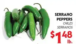La Chiquita Food Market SERRANO PEPPERS offer