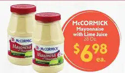 La Chiquita Food Market McCORMICK Mayonnaise with Lime Juice offer