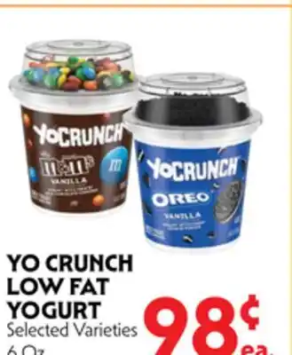 La Chiquita Food Market YO CRUNCH LOW FAT YOGURT offer